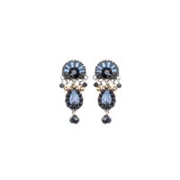 Earrings Ayala Bar Woman Indigo Summits in Metal Alloy Cristallo C2291